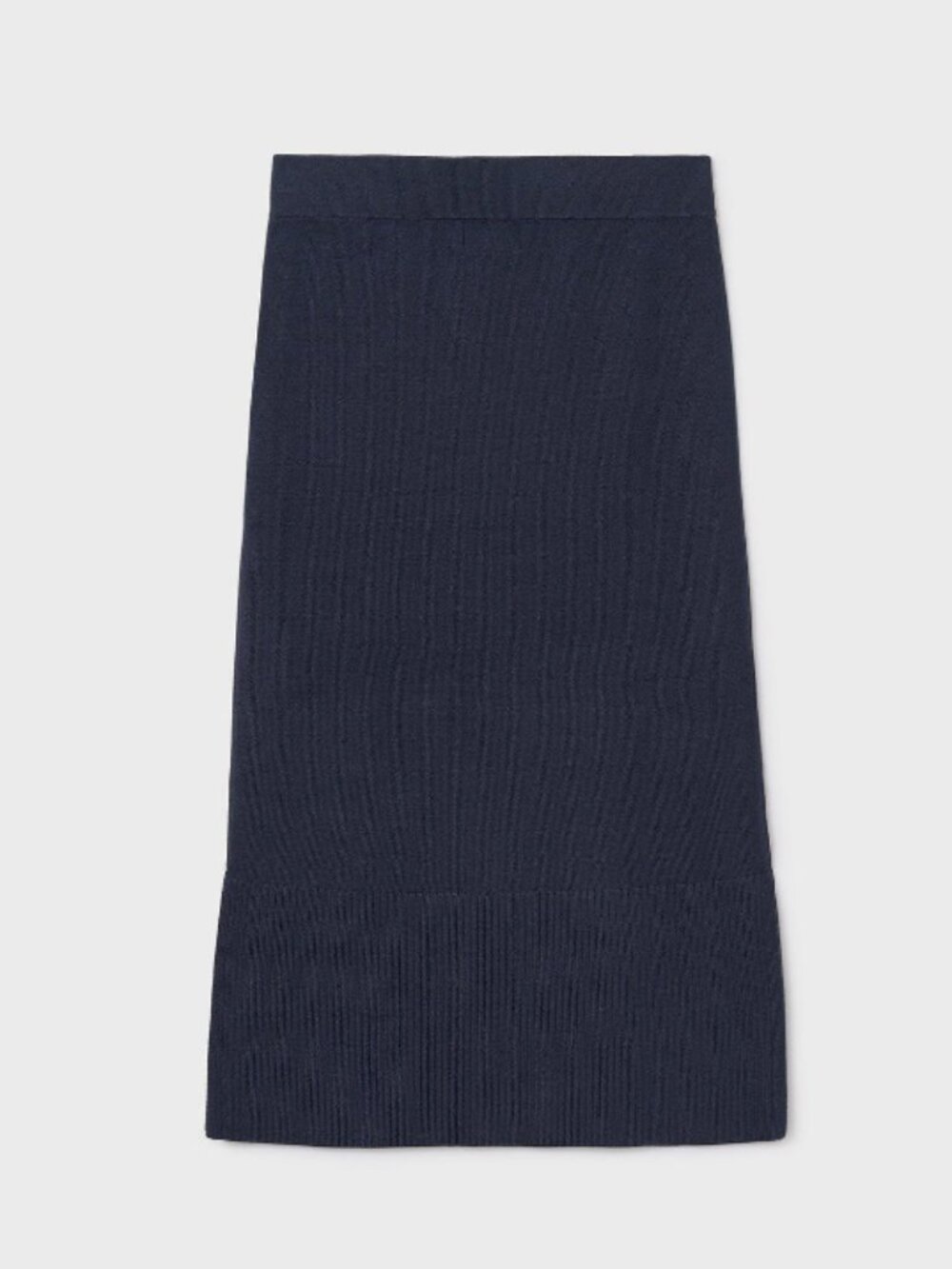 Mayoral, Girls Tricot Midi Navy Skirt, Size 16